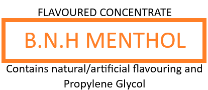 B.N.H MENTHOL FLAVOURING