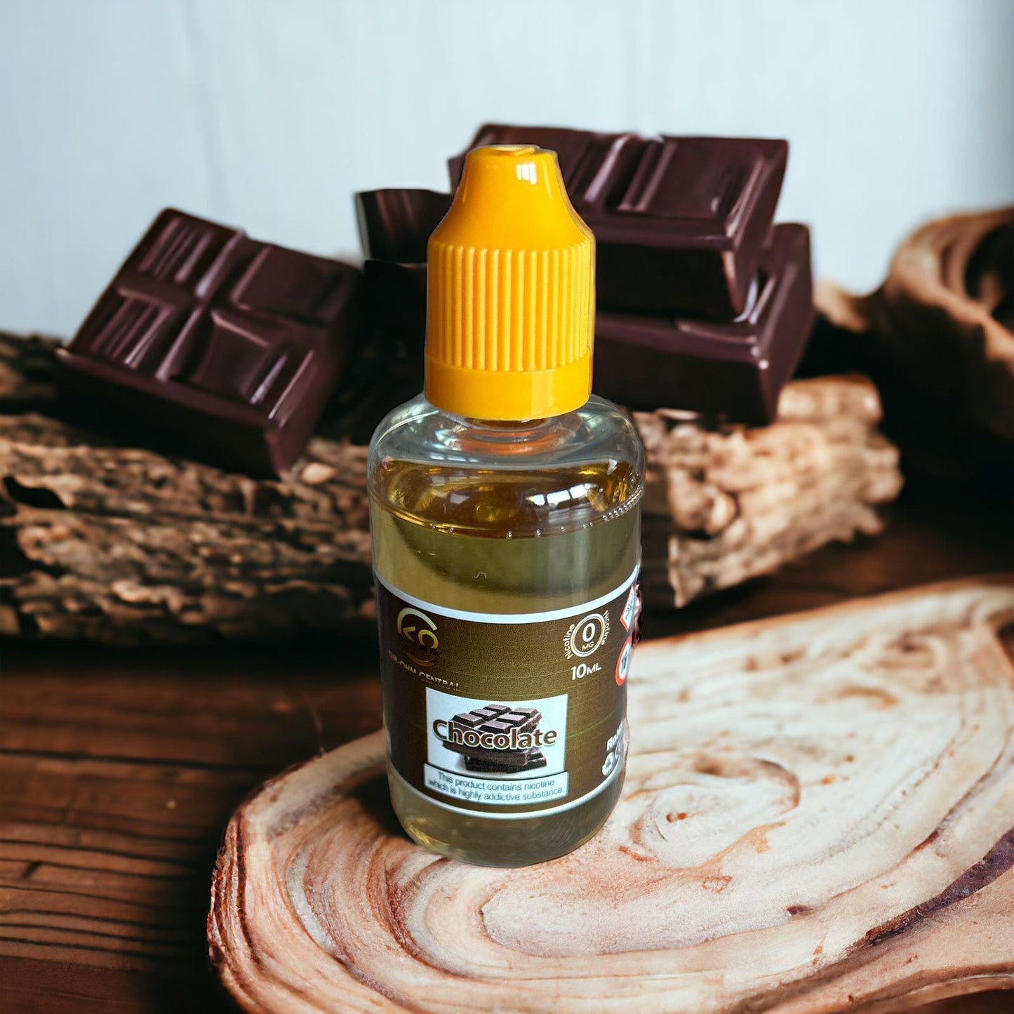 0MG -100ML Chocolate + Tobacco e-liquid (0mg) - SPECIAL PRICE