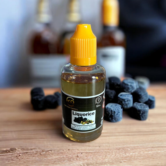0MG -100ML Liquorice + Tobacco e-liquid (0mg) - SPECIAL PRICE