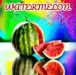 Watermelon flavoured e-liquid