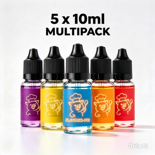 5 x 10ml TOBACCO multi-pack (50ml Flavourings) (PAY5 DEAL , SEE BELOW)