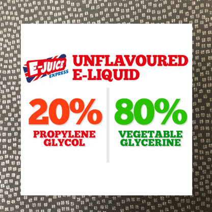 Unflavoured e-liquid 20-80 PG-VG