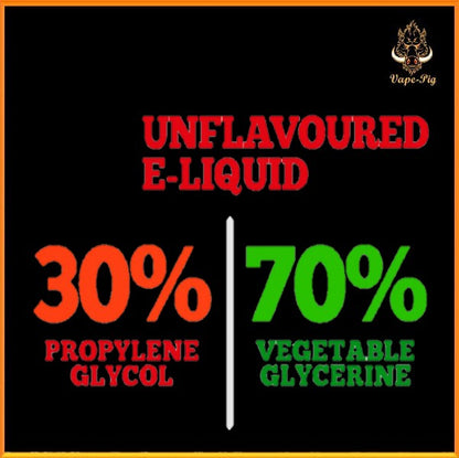 Unflavoured e-liquid 30-70 PG-VG