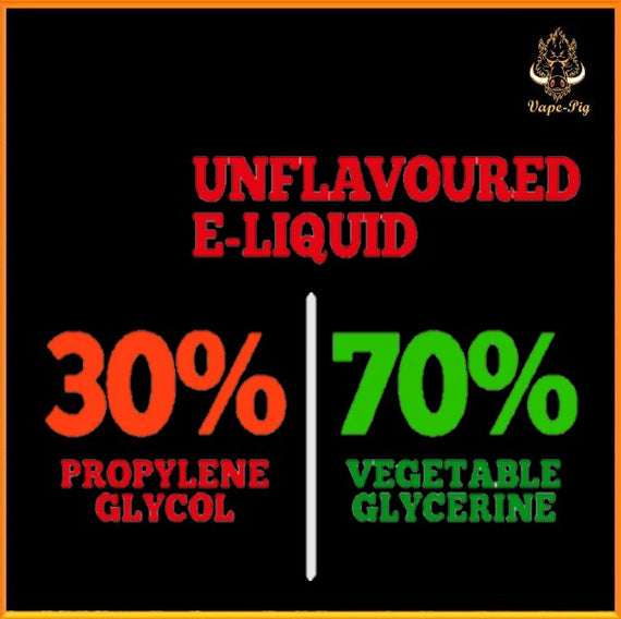 Unflavoured e-liquid 30-70 PG-VG