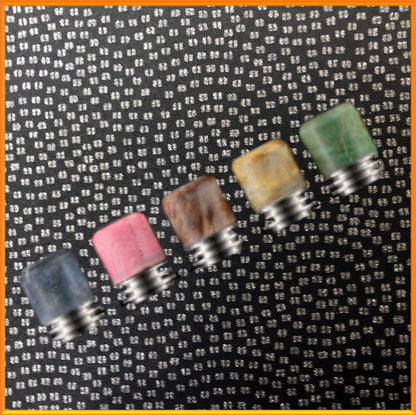 Stabilized Wood drip tip n.1