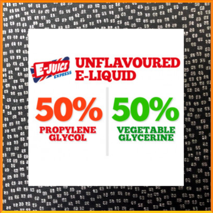 Unflavoured e-liquid 50-50 PG-VG