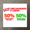 Unflavoured e-liquid 50-50 PG-VG