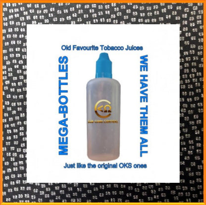 YOUR OLD FAVOURITES TOBACCO MEGA BOTTLE: 60ml to 100ml DIY E-LIQUID - SPECIAL PRICE