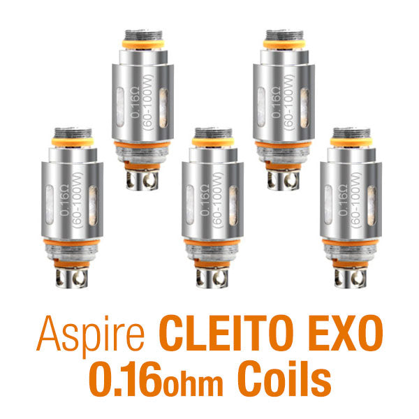 Aspire Cleito Exo Coils 0.16ohm (pack of 5)