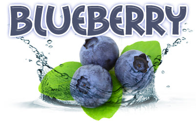 Blueberry flavoured e-liquid