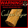 CUBAN CIGAR HIGHER STRENGTHS NON EU CUSTOMERS ONLY