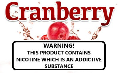 100ML Cranberry e-liquid - SPECIAL PRICE