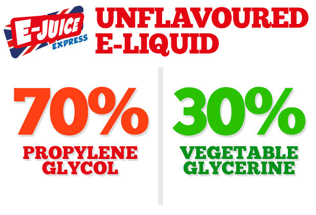Unflavoured e-liquid 70-30 PG-VG