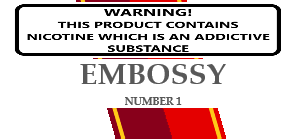 EMBOSSY (NEW) UP TO 50ML NIC SALT