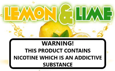 Lemon & Lime flavoured e-liquid