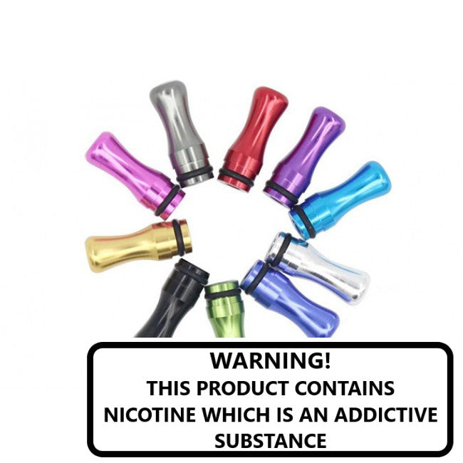 10x Rainbow aluminium Drip Tips