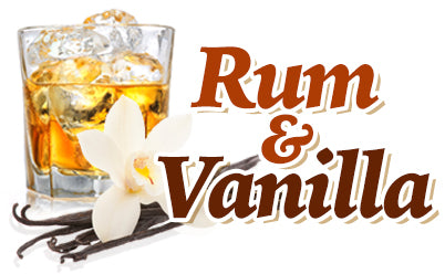 Rum & Vanilla flavoured concentrate 20ml
