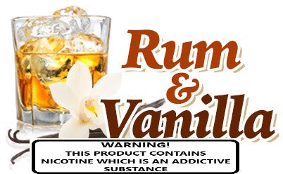 Rum & Vanilla UP TO 50ML NIC SALT