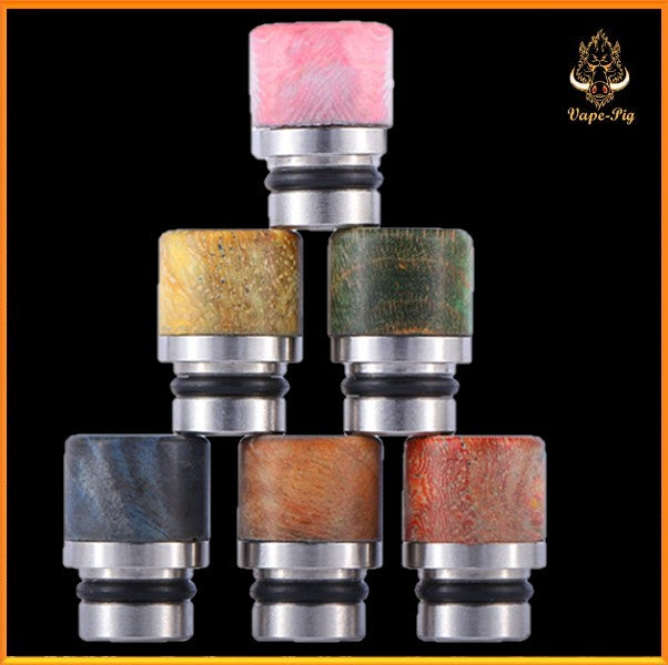 Stabilized Wood drip tip n.2