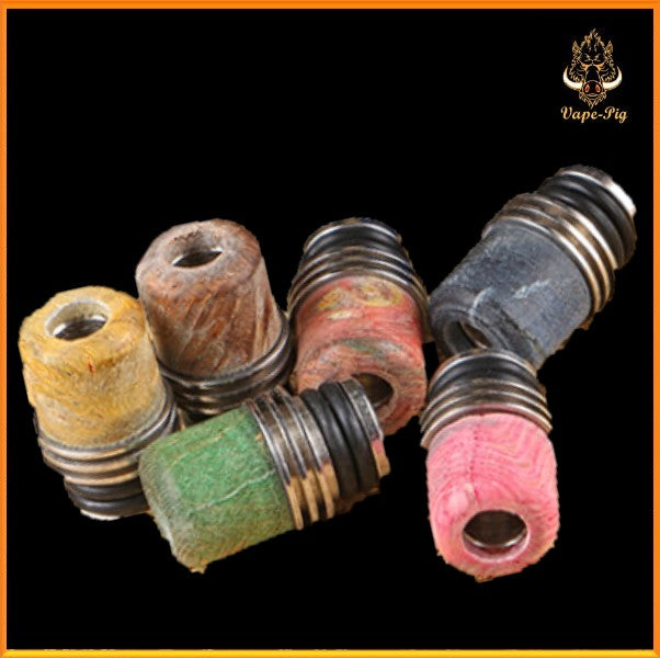 Stabilized Wood drip tip n.1