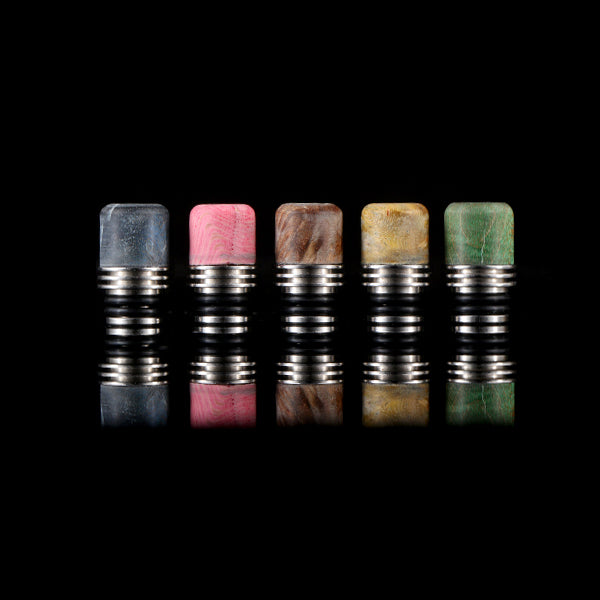Stabilized Wood drip tip n.1