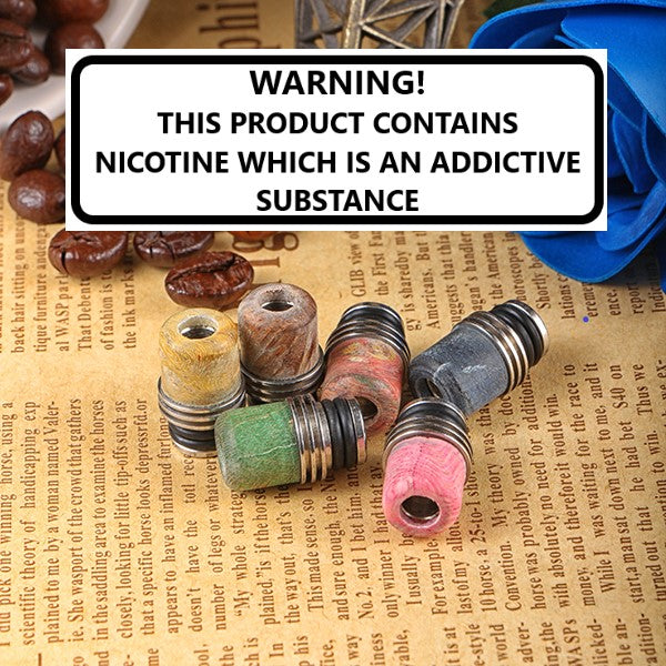 Stabilized Wood drip tip n.1