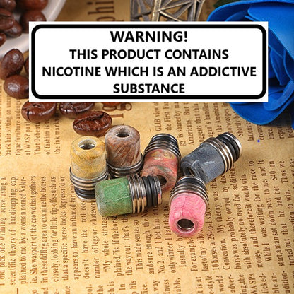 Stabilized Wood drip tip n.1