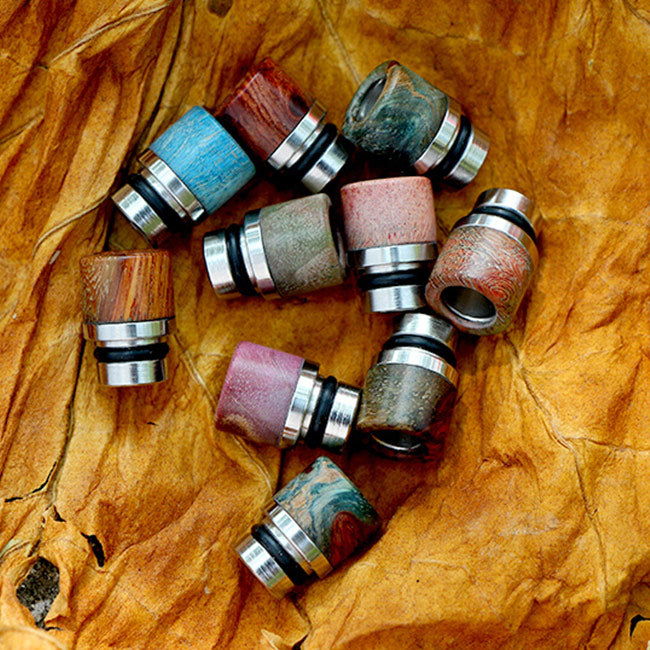 Stabilized Wood drip tip n.2