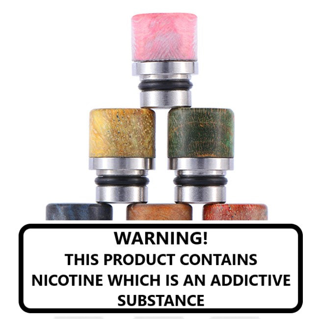 Stabilized Wood drip tip n.2