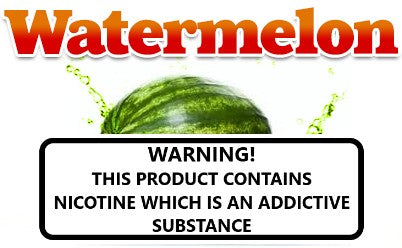 Watermelon flavoured e-liquid
